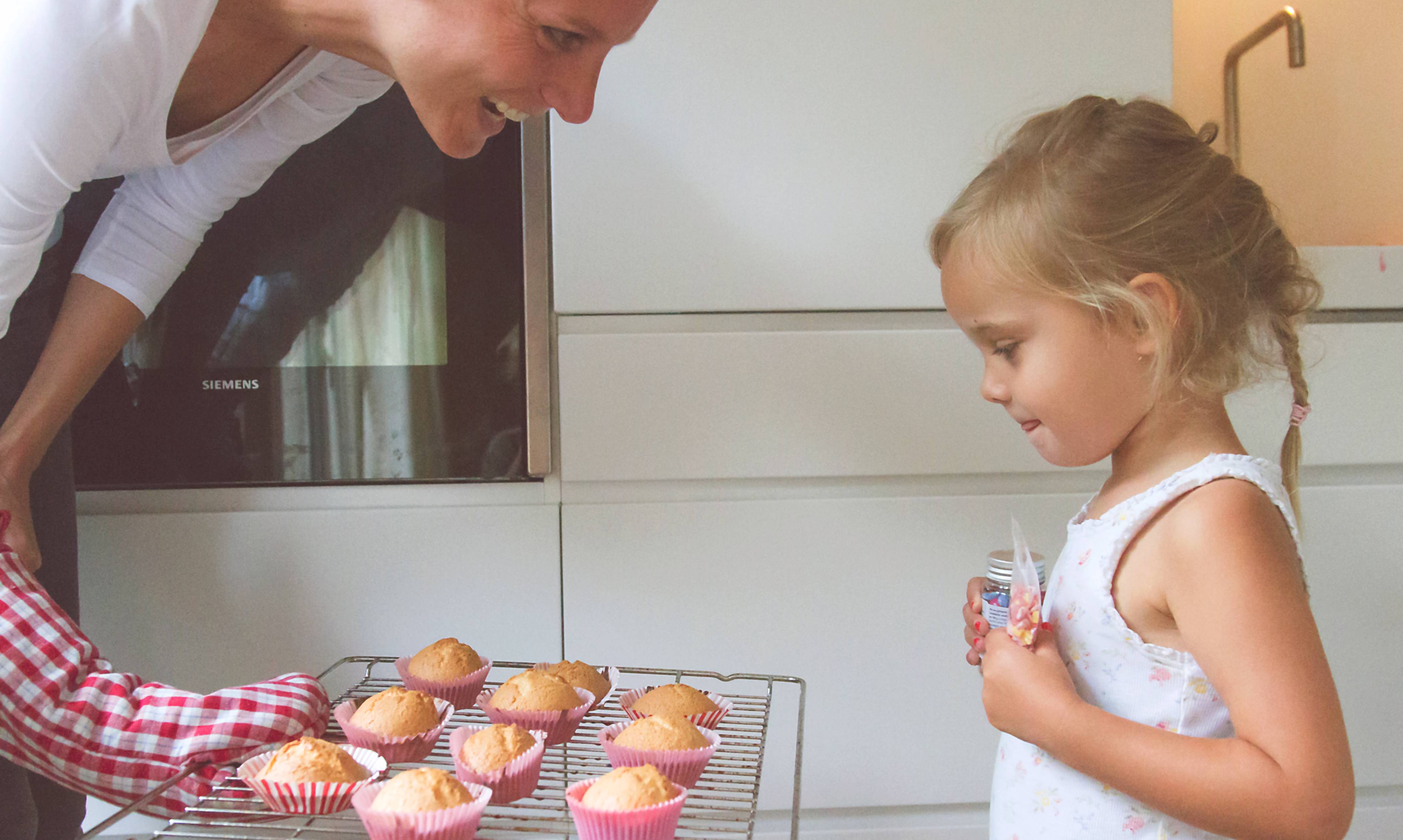 Home, cupcakes gebakken